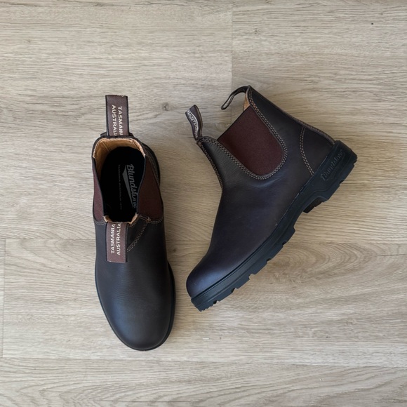 Blundstone Dark Brown Ankle Boots - Picture 2 of 5